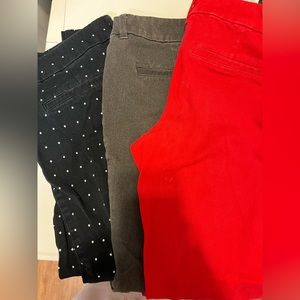 BUNDLE OF THREE Old Navy Midrise Pixie Business Pant